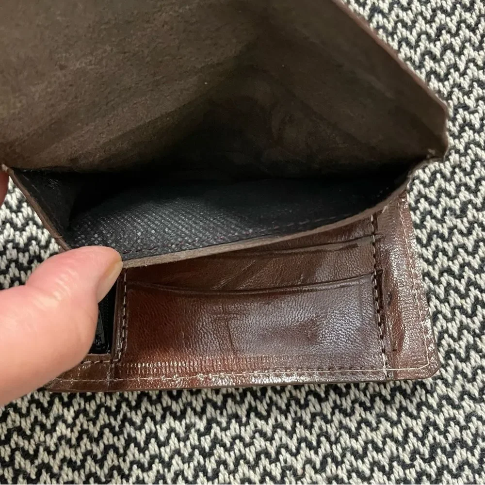 Vintage Tooled Leather Wallet